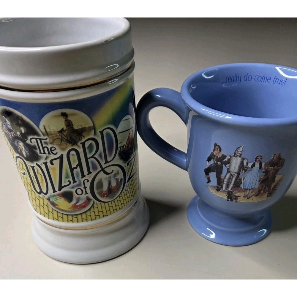 Vintage THE WIZARD OF OZ COFFEE MUG BEER STEIN - 2 Cups